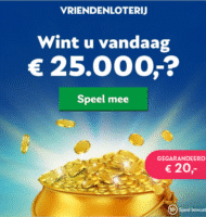 Vriendenloterij miljoenen