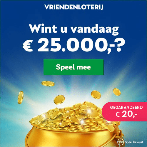Vriendenloterij miljoenen