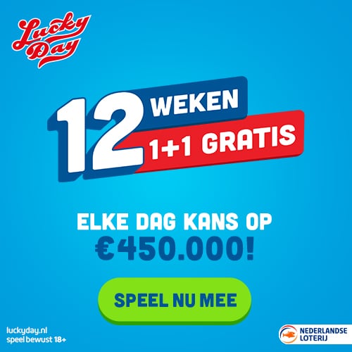 Lucky Day 12 weken 1+1 Gratis