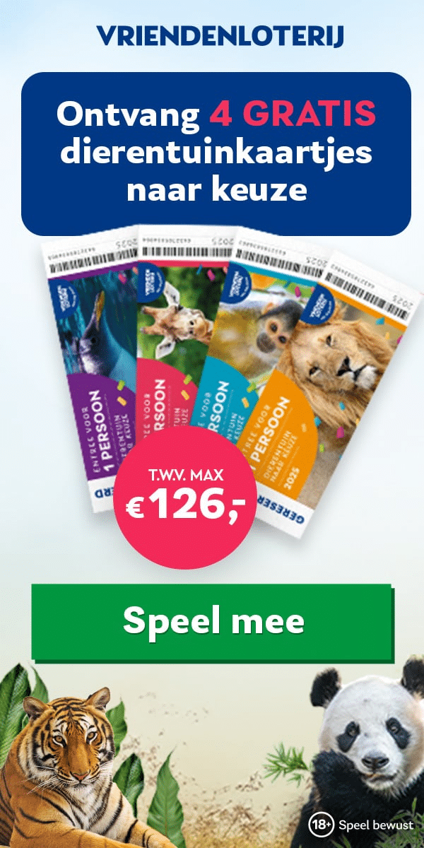 4 Gratis dierentuinkaartjes