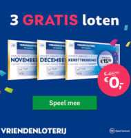 Vriendenloterij scoor garantie