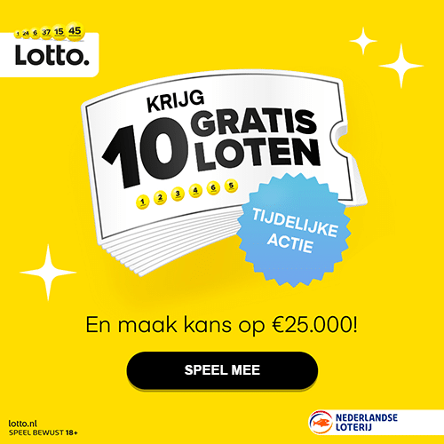 Speel mee met 10 Gratis Loten.