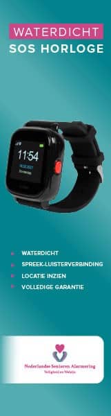 Een Senioren alarm horloge is een waterdicht SOS horloge dat bij oudere mensen niet mag ontbreken.