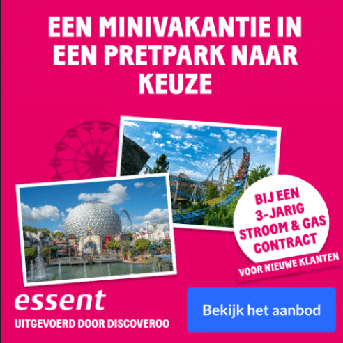 Gratis Minivakantie in een Pretpark naar keuze