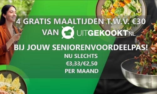 4 Gratis maaltijden van Uitgekookt