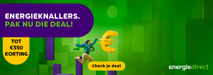 Energiedirect beste energieknallers nu € 350 korting