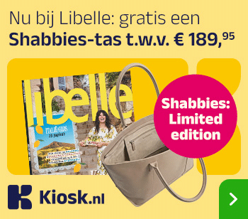 Libelle abonnement | Gratis Shabbies tas t.w.v. € 189.95