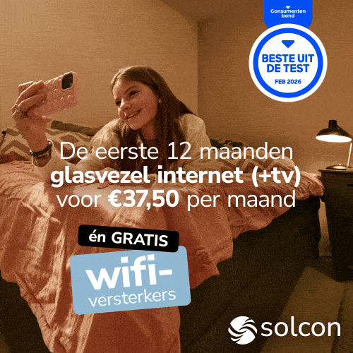 GRATIS wifiversterkers t.w.v. €209.- bij Solcon