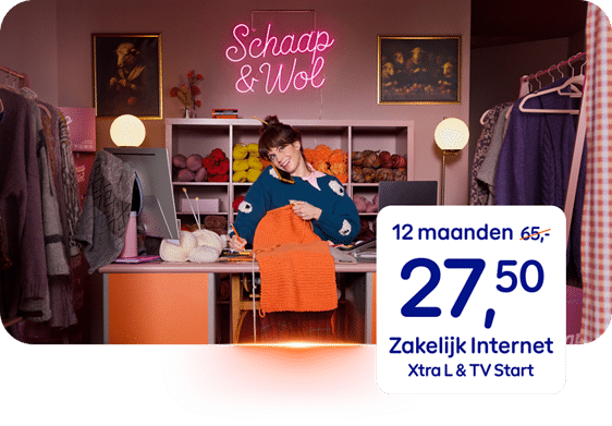 Ziggo zakelijk 12 maanden voor € 27.50 per maand