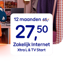 Ziggo zakelijk 12 maanden voor € 27.50 per maand