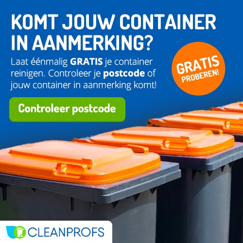Schone Containers via CleanProfs Gratis reinigen
