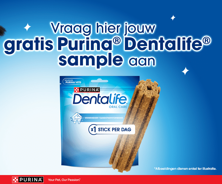 Gratis Purina Dentalife Hond verpakking