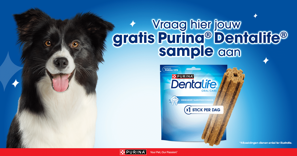 Gratis Purina Dentalife Hond verpakking