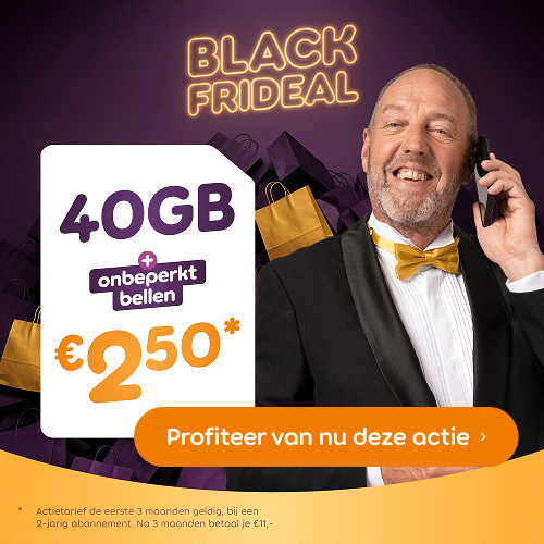 50Plus mobiel black frideal