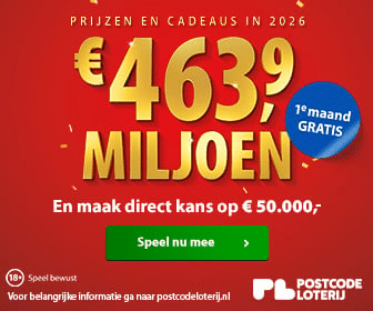 Postcode loterij actie