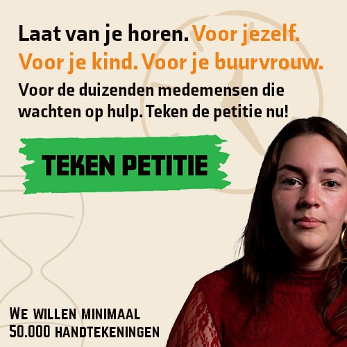 Teken de petitie! Hulp kan niet wachten