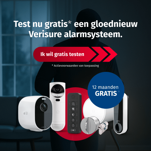 Test Gratis Verisure alarmsysteem