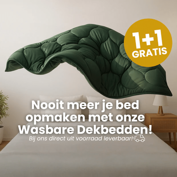 Seizoenen Dekbed 1+1 Gratis bij Dekbed-Discounter