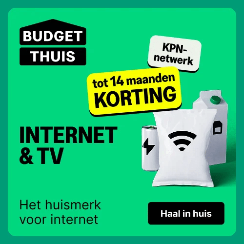 Budget alles in 1 met 50% korting of cadeau t.w.v. € 349