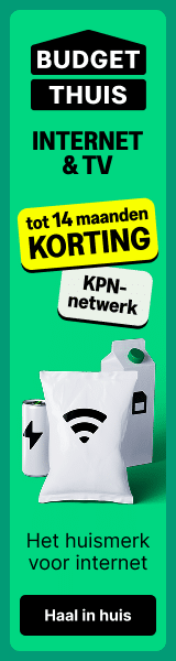 Budget alles in 1 met 50% korting of cadeau t.w.v. € 349