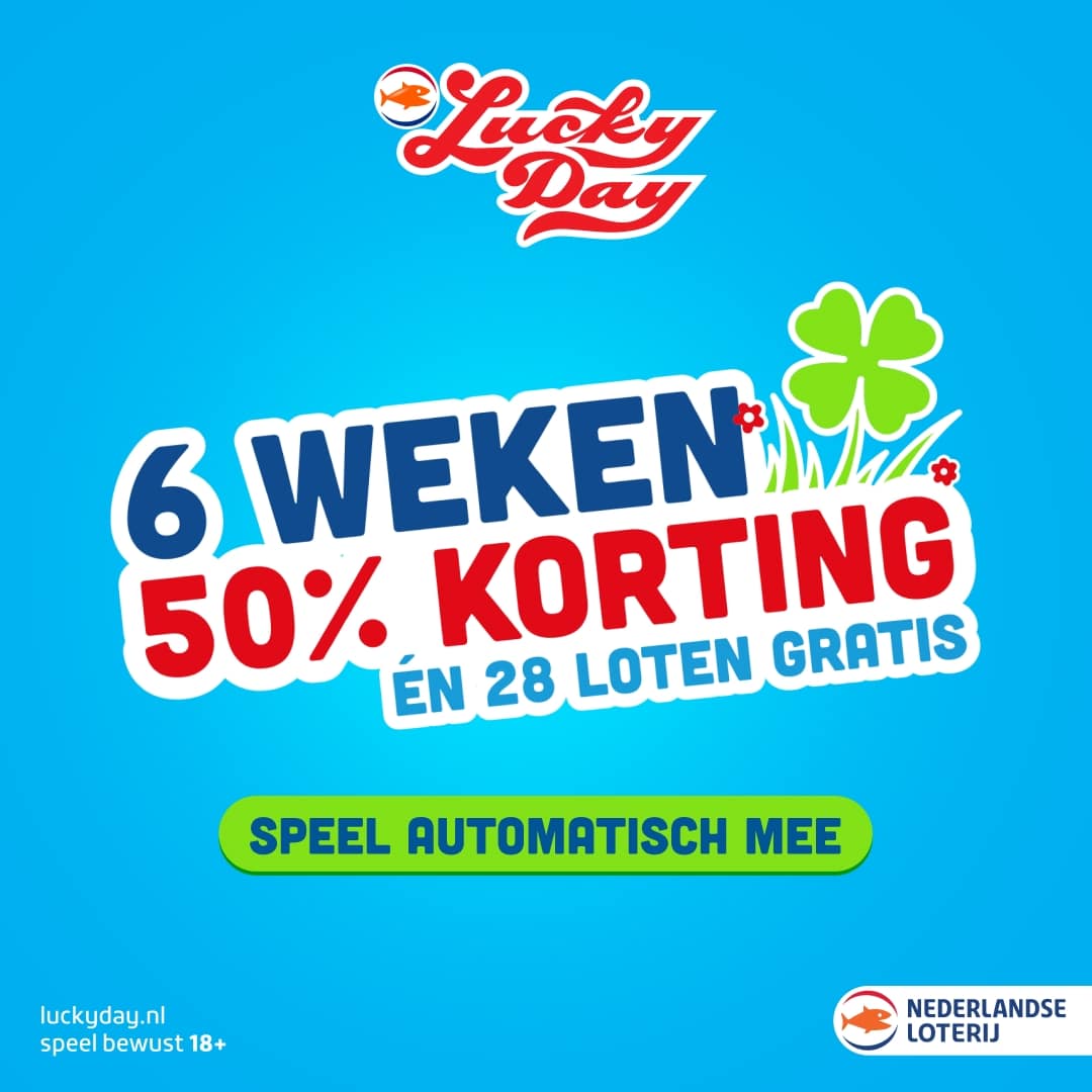 Lucky Day met Dubbel Klapper Deal