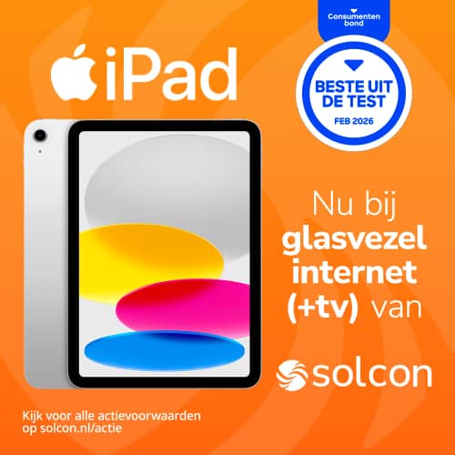 Solcon abonnement met Gratis 11 inch iPad