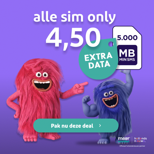 MeerVoordeel bij hollandsnieuwe 5000 MB extra