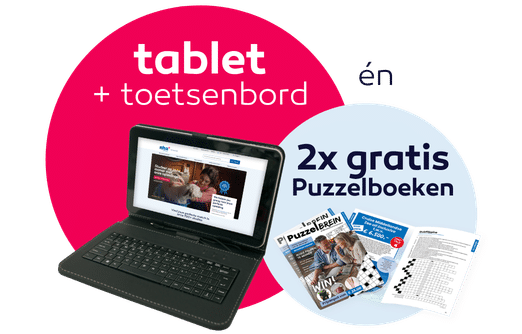 NHA studie met Gratis Tablet en 2 puzzelboeken