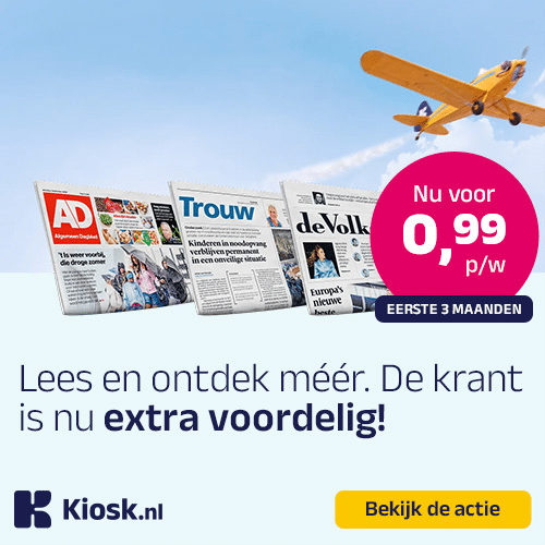 Krant lezen