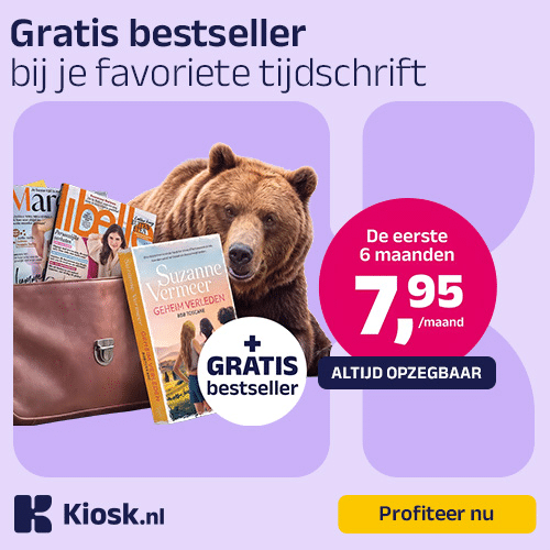 Libelle abonnement met Gratis thriller van Suzanne Vermeer