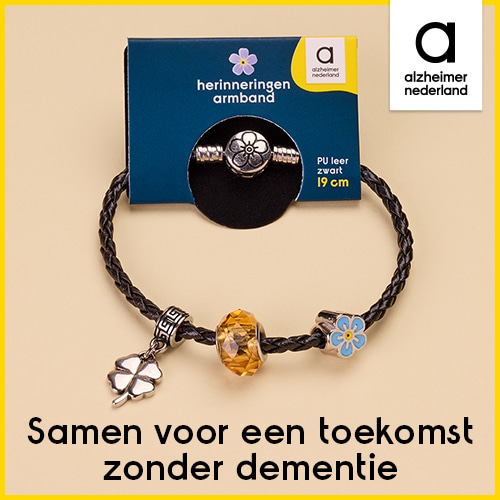 Gratis armbandje als dank voor jouw steun